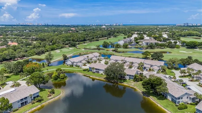 View of urban area with a local golf course and nearby suburban area