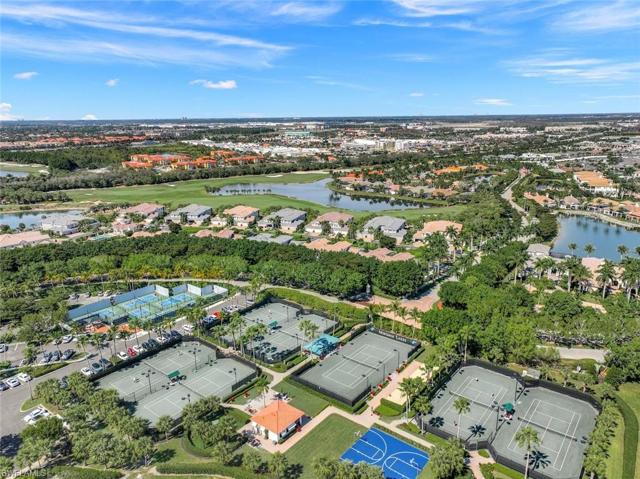 Sports Complex. 7 Har Tru tennis courts and 6 Brand New Sound Screened Pickle Ball Courts, Basketball and play lot