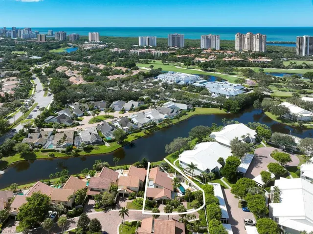 View of urban area with a nearby body of water