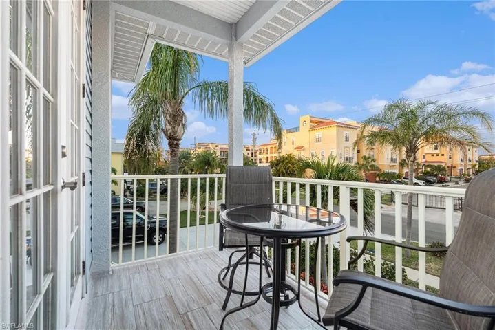 Balcony from Bedroom 3 with a residential view