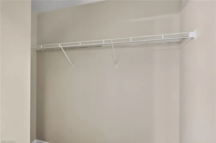 View of closet