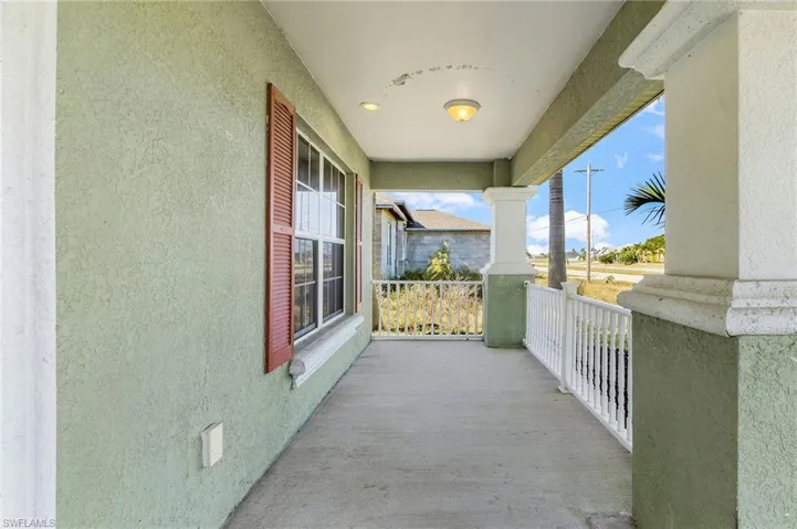 View of porch