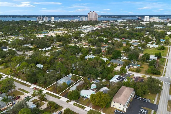 Aerial Front Exterior 3 - lot Line