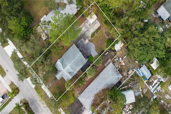 Aerial Overview - lot line