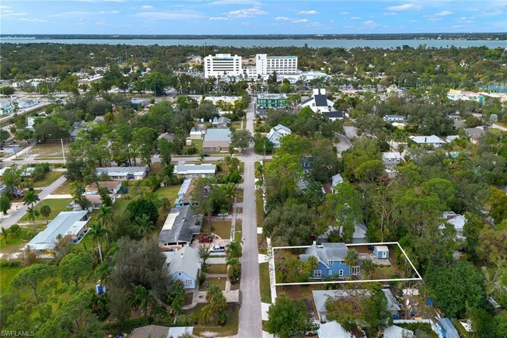 Aerial 1 - lot Line