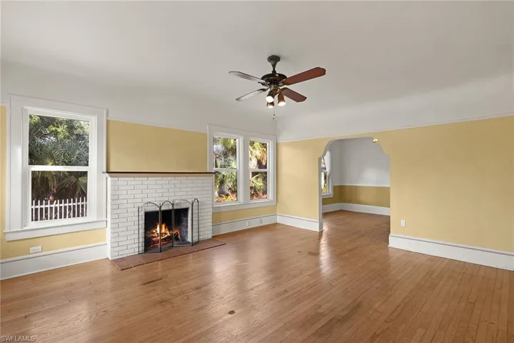 Living Room into Dining Room