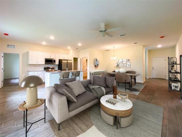 Concept rendering of living room