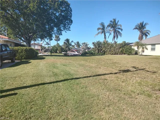 Clean level homesite ready to build.