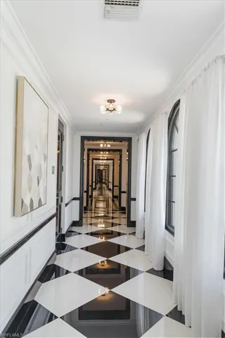 remodeled hallway