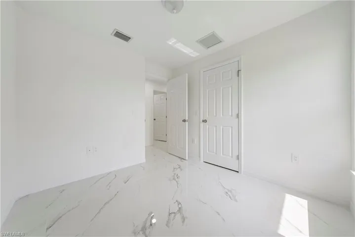 View of spare room