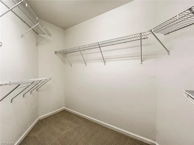 Primary walk-in closet