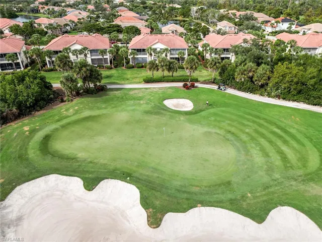 Located on the par 3 14th green