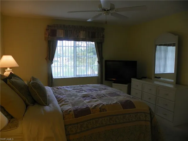 TV in Main Bedroom