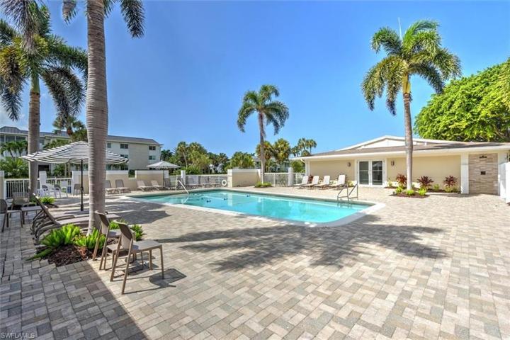 resort style pool