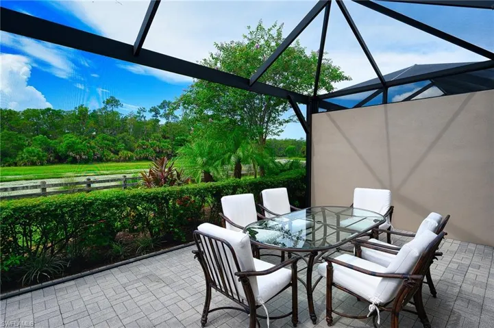 View of patio