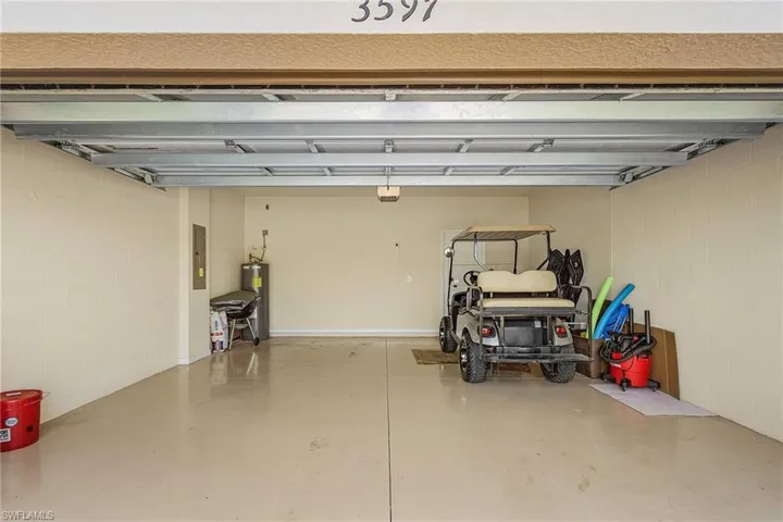2-Car Garage with Free Golf Cart!
