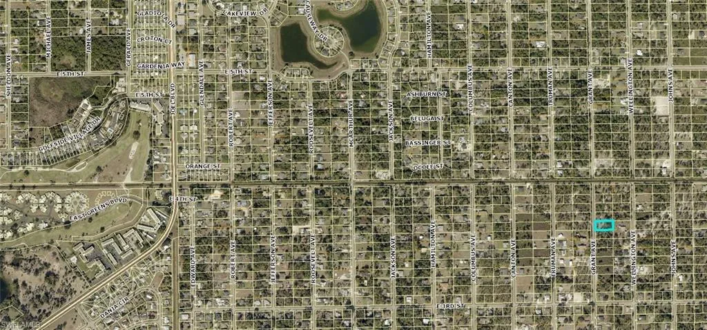 Aerial Map. Presenting the property's geographic context within its surrounding area