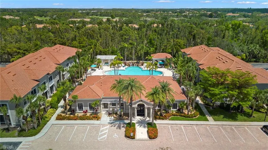Aerial- Clubhouse & Pool
