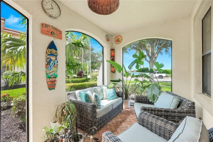 Sunroom with plenty of natural light