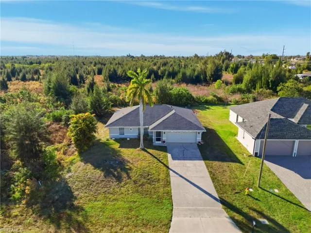 Aerial view of property and surrounding area