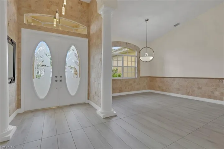 Entry into your Great Room and Formal Dining area