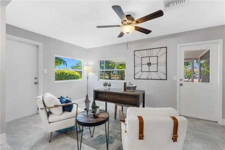 The Den is the perfect place to utilize as your home office & it has direct water views.