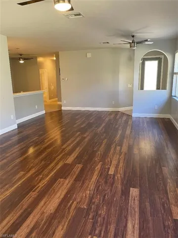 living room featuring  wood-style flooring