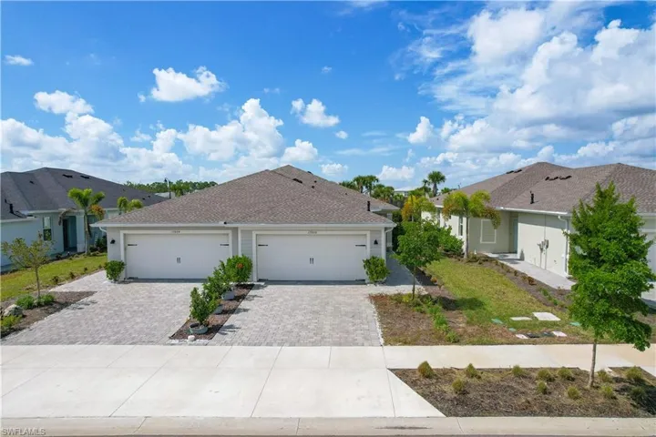 Villa homes have a 2 car garage with 2 car driveway space as well