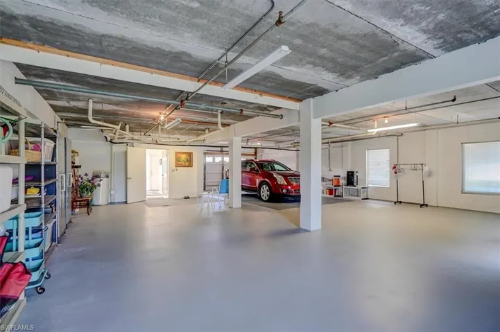 Partial View of garage