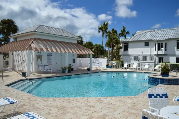 Pool with Cabana and patio