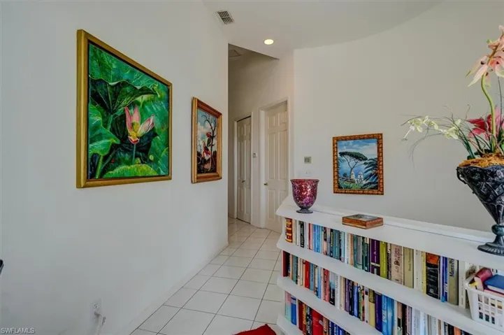 Hallway ( 2nd Floor ) w/partial view of home office