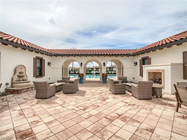 View of patio featuring outdoor lounge area
