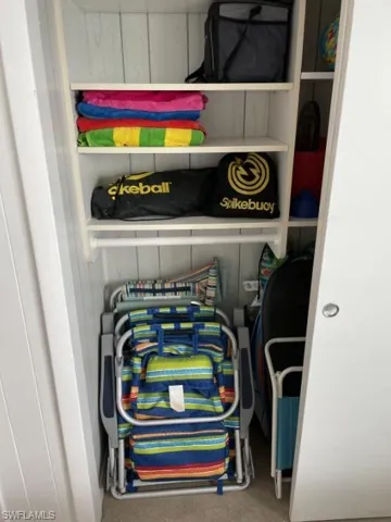 Closet in unit