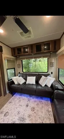 View of living area