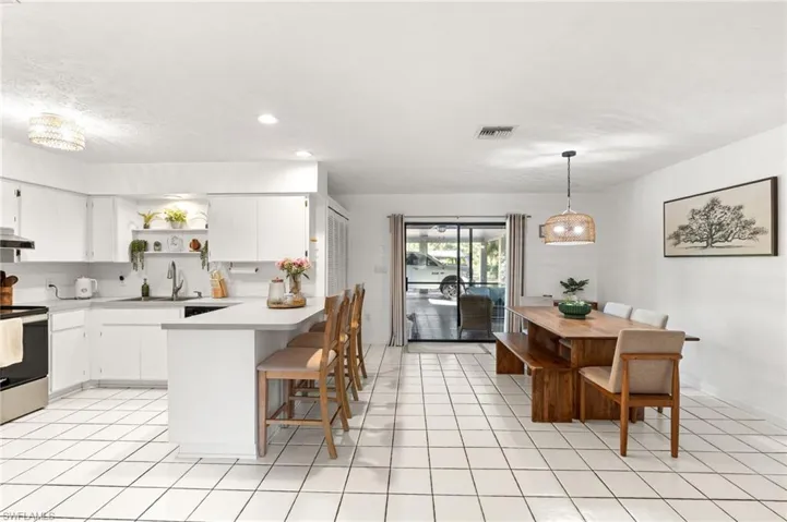 Kitchen with stainless steal appliances