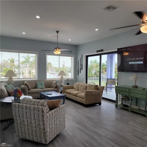 Interior of Purple house