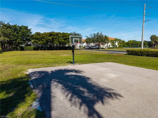 Community basketball court