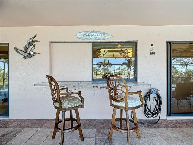 View of dining space