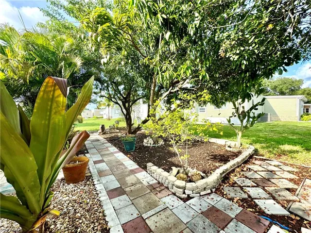 Outdoor fruit trees