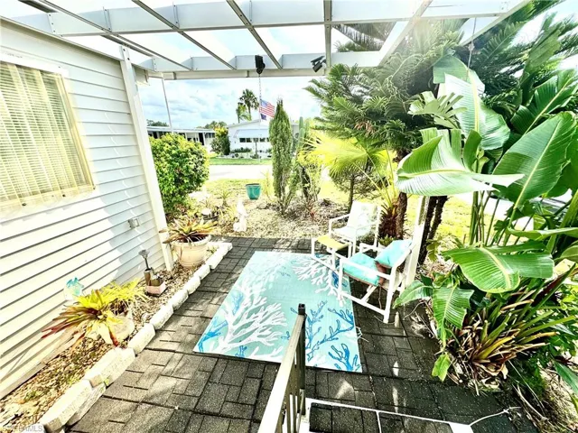 View of patio / terrace featuring a pergola