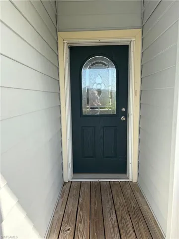 View of property entrance