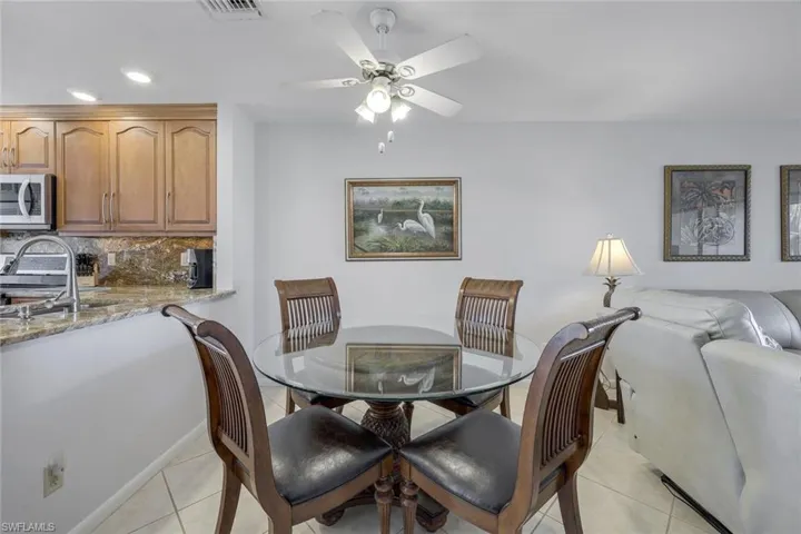 Dining area
