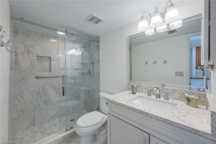 Recently updated 2nd bathroom