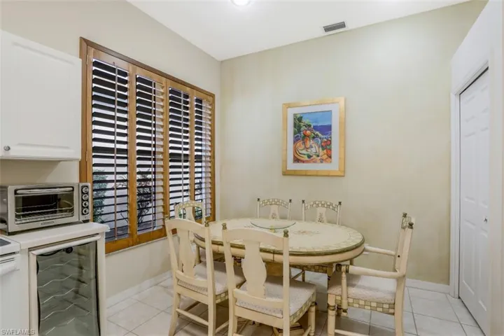 Eating Area in Kitchen