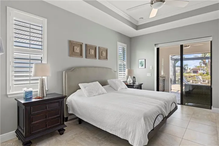 Crown Molding, Ceiling Fan & Upgraded Closets with Custom Shelving!