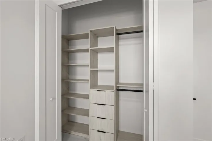 View of closet