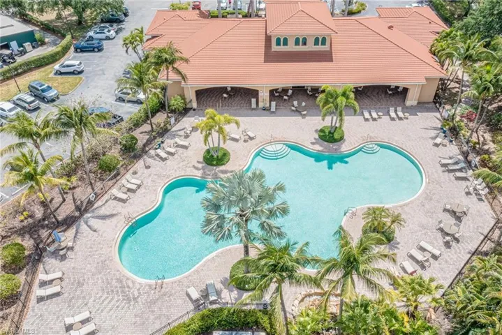 View of pool