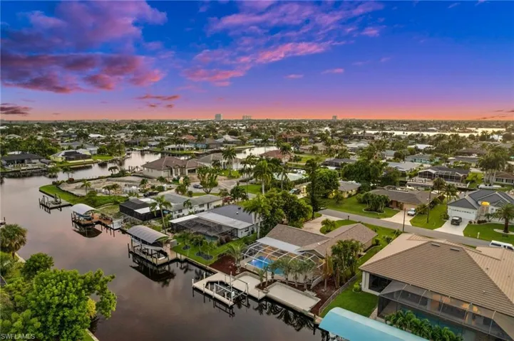 Evening Aerial View