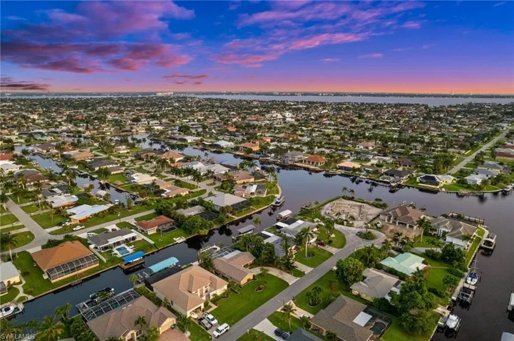 Evening Aerial View