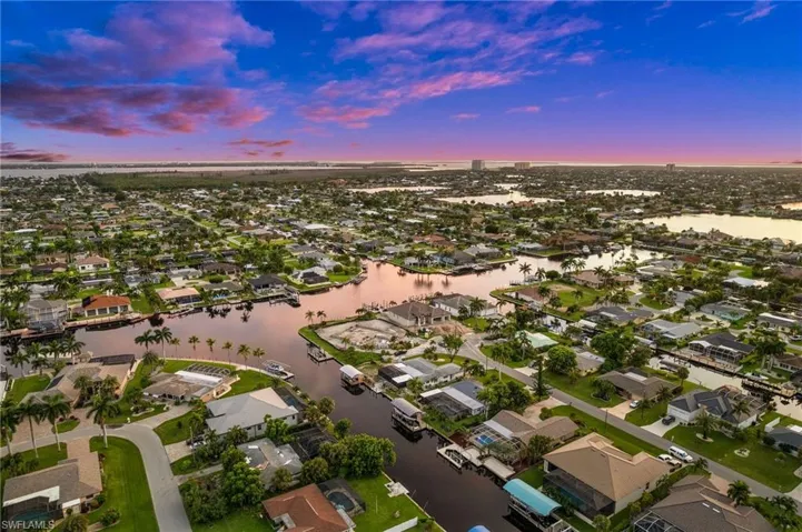 Evening Aerial View